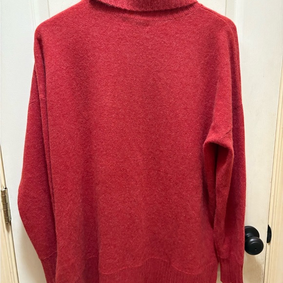 SAKS FIFTH AVENUE 100% Cashmere Turtleneck Sweater – Women’s L - Picture 9 of 14